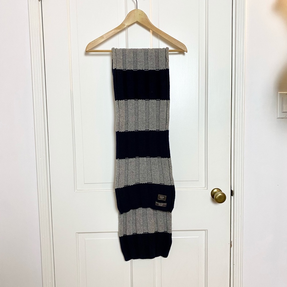 Coach wool/cashmere scarf